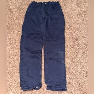 H&M Deep Blue Relaxed Trousers